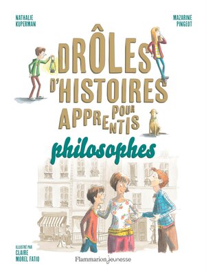 cover image of Drôles d'histoires pour apprentis philosophes
